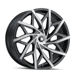 Mazzi – BIG EASY – Black – 18″x8″ 35mm – All weather Wheels – 372-8811TM